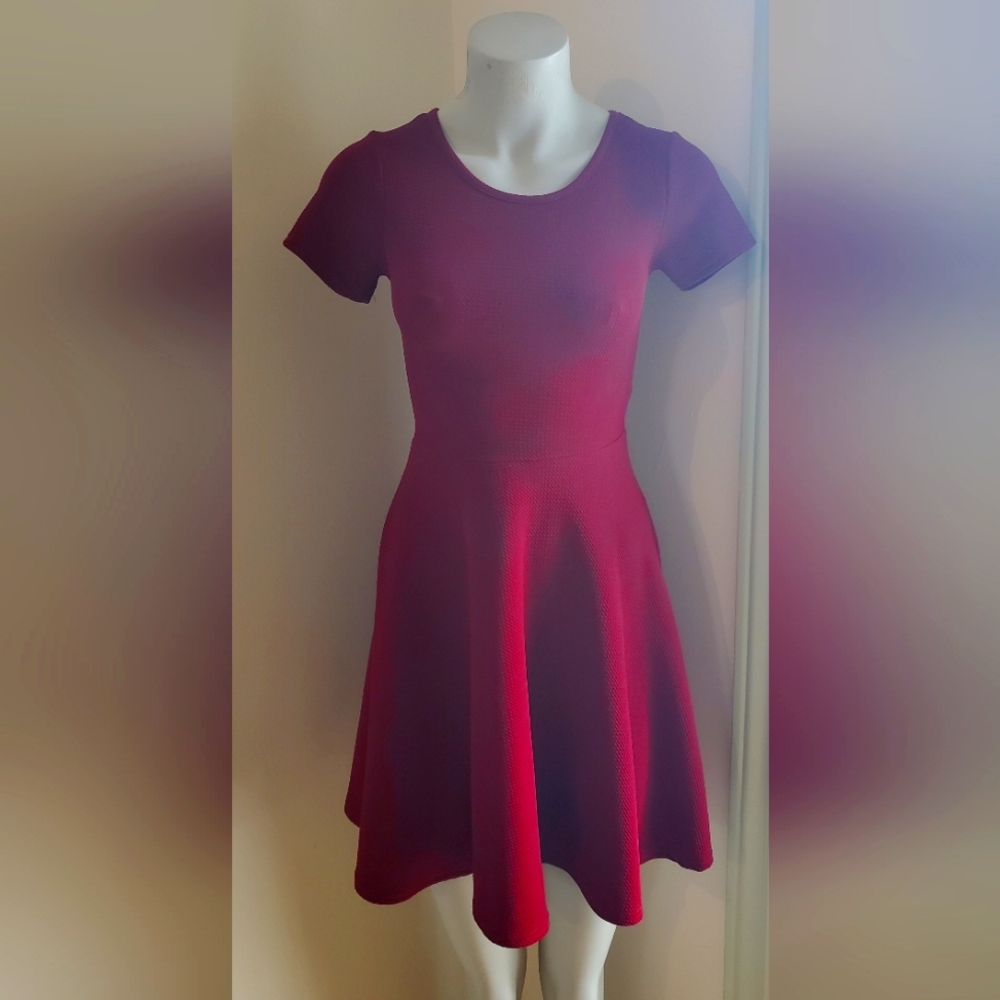 Pretty 50s Styled Red Dress